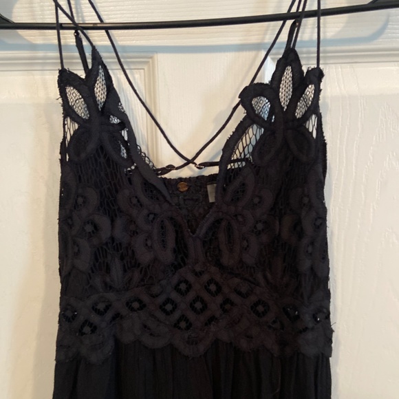 Anthropologie black mini dress - Picture 2 of 3